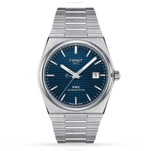 Tissot T-Classic Automatic Blue Watch - 40mm Stainless Steel - 100M Water Resistant
