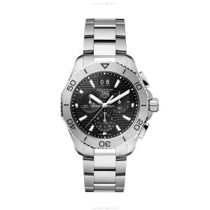 TAG Heuer Aquaracer CBP1110 Quartz Chronograph 40mm Black Dial | 200M