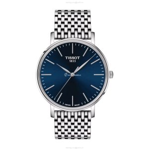 Tissot T-Classic Blue Dial Quartz Watch - 40mm Stainless Steel