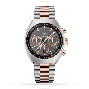 Omega Speedmaster Automatic Grey Replica Watch - 42mm Stainless Steel