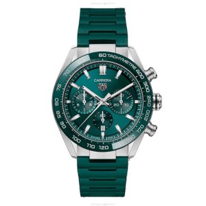 TAG Heuer Carrera CBN2A1N.FT6238 | 44mm Green Automatic Watch