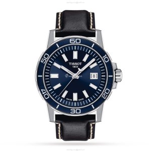 Tissot Supersport Chrono Blue Dial 44mm Stainless Steel Quartz Watch