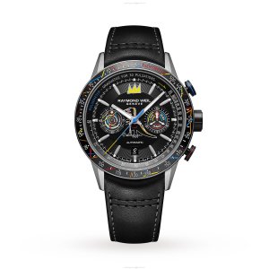 Raymond Weil Freelancer 7780-TIC-JMB01 | Titanium Automatic Black Watch