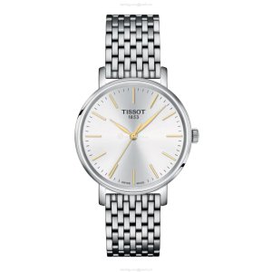 Tissot T-Classic Silver Dial Quartz Watch - 34mm Stainless Steel