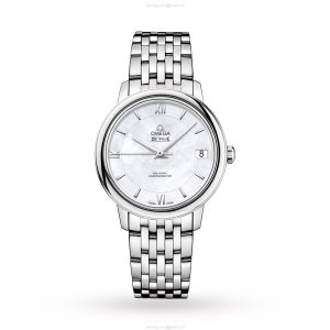 Omega De Ville Prestige 32.7mm Automatic - Mother of Pearl Dial | Stainless Steel