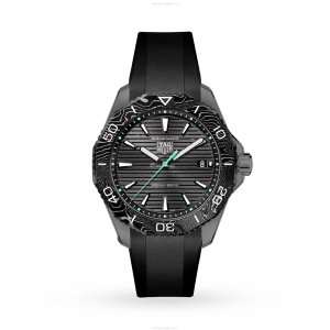 TAG Heuer Aquaracer Solar Powered Watch - 40mm Black Stainless Steel