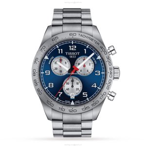 Tissot T-Sport Chronograph - 45mm Blue Dial Stainless Steel Quartz Watch