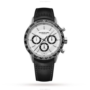 Raymond Weil Freelancer Automatic Watch - 39mm Stainless Steel & White Dial