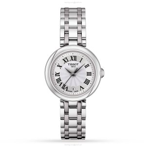 Tissot T-My Lady Silver Dial 26mm Stainless Steel Quartz Watch for Her