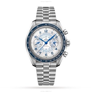 Omega Speedmaster Chronoscope | 43mm Stainless Steel | Manual Winding Silver Dial