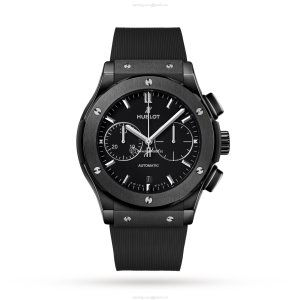 Hublot 521.CM.1171.RX Ceramic Automatic Black Watch - 45mm