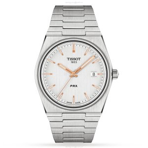 Tissot PRX 40mm Silver Dial Quartz Watch - Stainless Steel
