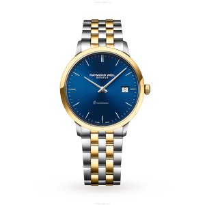 Raymond Weil Toccata 5485-STP-50001 | Blue Dial Quartz Watch | Stainless Steel