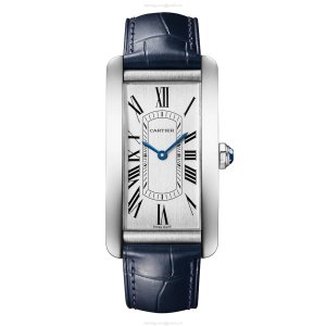 Cartier Tank Americaine WSTA0083 Automatic Silver Dial Steel Watch