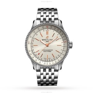 Breitling Navitimer A17395F41G1A1 | 35mm Silver Dial | Automatic Watch