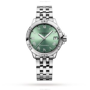 Raymond Weil Tango Green Dial Ladies Watch | 30mm Stainless Steel Quartz