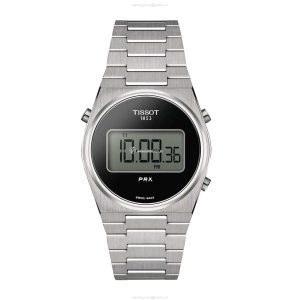 Tissot PRX Digital 35mm Quartz Watch - Black Dial - Stainless Steel