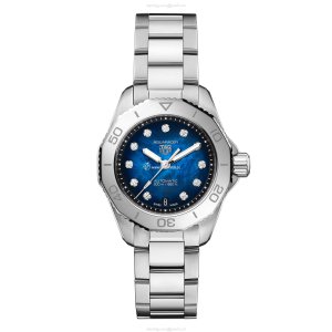 TAG Heuer Aquaracer WBP2411 | 30mm Blue Dial | Diamond Markers | Automatic