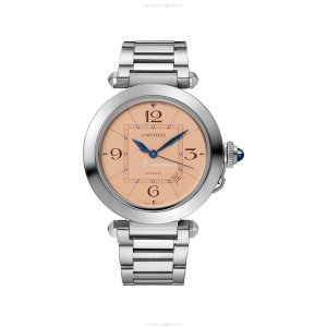 Cartier Pasha de Cartier WSPA0040 - 41mm Steel Automatic Pink Dial Watch