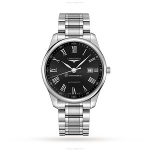 Longines Master Collection L28934596 | 42mm Automatic Black Dial Watch