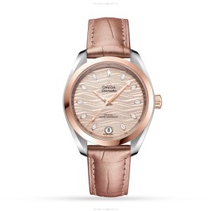 Omega Seamaster Aqua Terra 34mm Automatic - Ladies Watch in Steel & Rose Gold