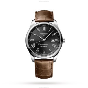 Longines Master Collection L28934592 | 42mm Automatic Black Dial Watch