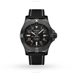 Breitling Avenger Automatic 45mm Titanium Black Dial Replica Watch