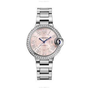 Cartier Ballon Bleu de Cartier W4BB0037 | 33mm Pink Dial | Automatic Watch