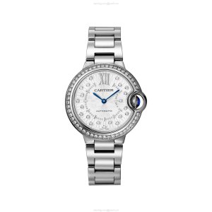 Cartier Ballon Bleu de Cartier W4BB0035 | 33mm Steel Automatic Silver Watch