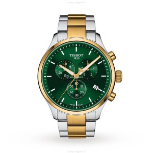 Tissot T-Sport Chrono XL | 45mm Green Dial | Stainless Steel Quartz Watch