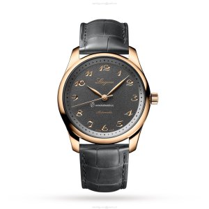 Longines Master Collection L27938732 | 18ct Rose Gold Automatic Grey Watch