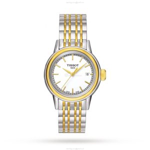 Tissot T-Classic Carson White Dial Quartz Watch - 29mm Stainless Steel