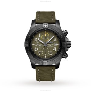 Breitling Avenger Titanium Automatic Green Watch - 45mm Case | 300m Water Resistant