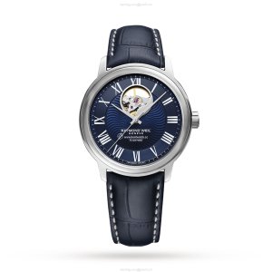 Raymond Weil Maestro Automatic Blue Watch - 40mm Stainless Steel