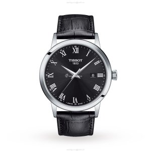 Tissot T-Classic T1294101605300 | 42mm Stainless Steel Quartz Watch - Black