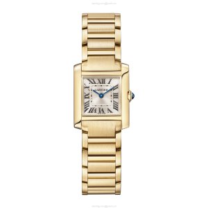 Cartier Tank Francaise WGTA0114 - Yellow Gold Quartz Champagne Watch
