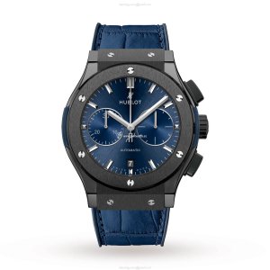Hublot 521.CM.7170.LR Ceramic Automatic Blue Watch - 45mm