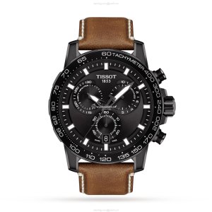 Tissot T-Sport Chrono - 45.5mm Black PVD Case - Quartz Watch - 100m Water Resistant
