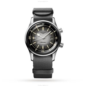 Longines Legend Diver L37744702 | 42mm Automatic | Black Dial | 300m Water Resistant