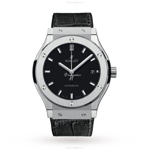 Hublot 542.NX.1171.LR Ceramic Automatic Black Watch - 42mm