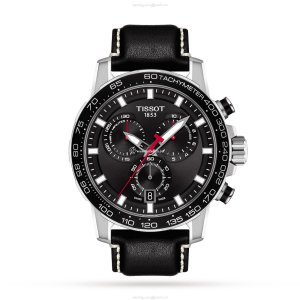 Tissot T-Sport Chrono | 45.5mm Stainless Steel Black Dial Quartz Watch