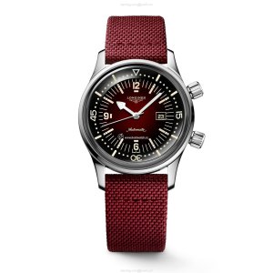 Longines Legend Diver L33744402 | 36mm Red Dial | Automatic Watch