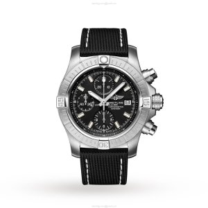 Breitling Avenger A13385101B1X2 | 43mm Stainless Steel Automatic Watch - Black Dial