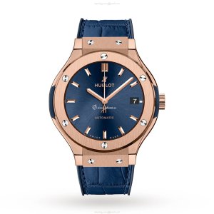 Hublot Classic Fusion 38mm Blue Dial | 18ct Rose Gold | Automatic Watch
