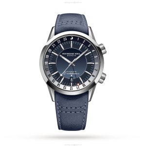 Raymond Weil Freelancer Automatic Blue Dial - 40.5mm Stainless Steel Watch