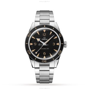 Omega Seamaster 300 Automatic Black Dial 41mm Stainless Steel Watch