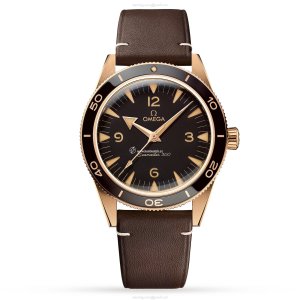 Omega Seamaster 300 Bronze & Ceramic 41mm Automatic Brown Watch Replica
