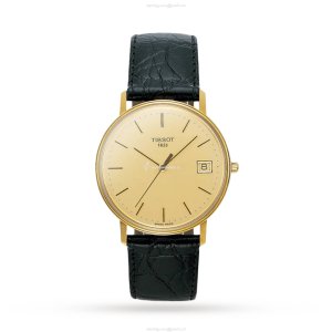 Tissot T-Gold T71340121 | 18ct Yellow Gold | Quartz Champagne Dial