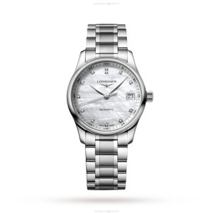 Longines Master Collection L23574876 - 34mm Automatic White Dial - Stainless Steel