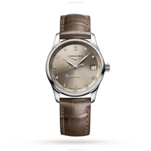 Longines Master Collection L23574072 | 34mm Automatic Watch | Bronze Dial